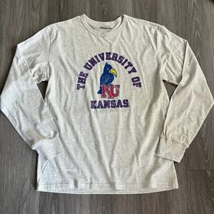 The University of Kansas Long Sleeved T-Shirt Size L